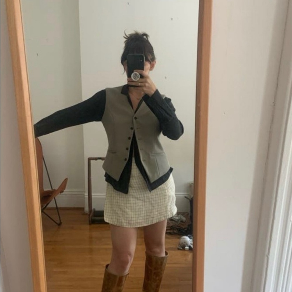 Anine Bing olive green marina vest